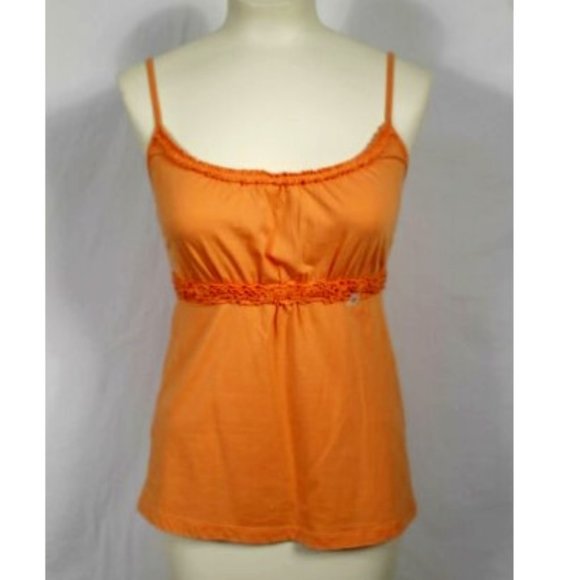 LOFT Tops - Ann Taylor LOFT Orange Spaghetti Strap Tank SP
